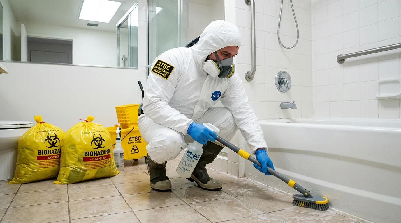 Decontamination equipment deployed for Blood Cleanup in Queen Creek